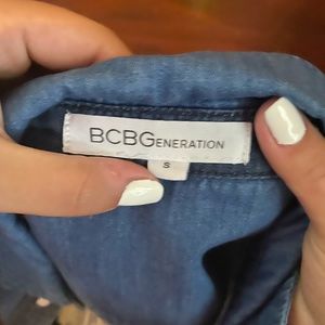 BCBG Denim Long sleeve shirt